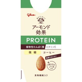 アーモンド効果 PROTEIN コーヒー 微糖 250g 展開図
